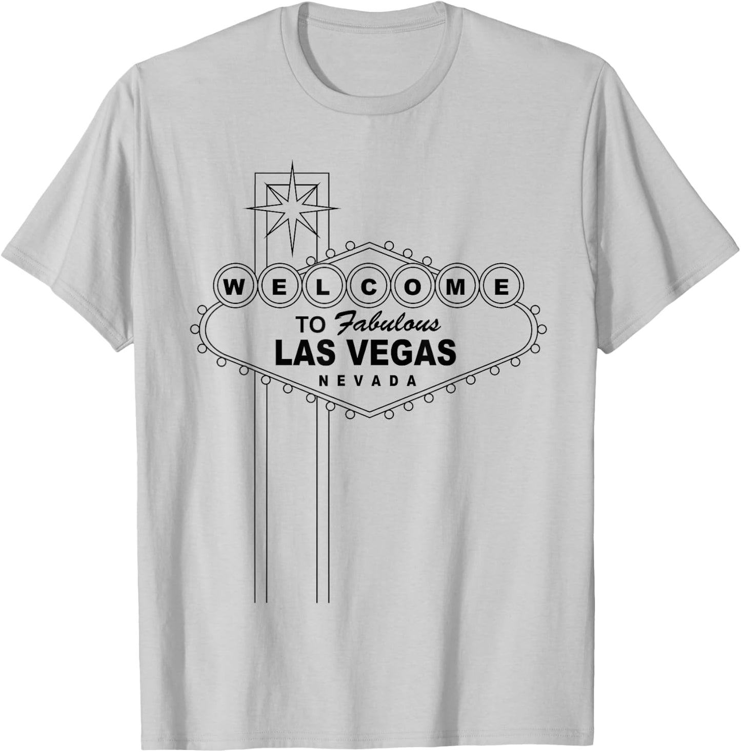 Welcome to Las Vegas T-Shirt - T-Shirt | Ash
