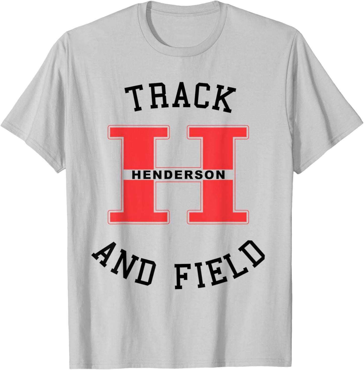 Henderson Track And Field retro sport lover gift T-Shirt - T-Shirt | Ash