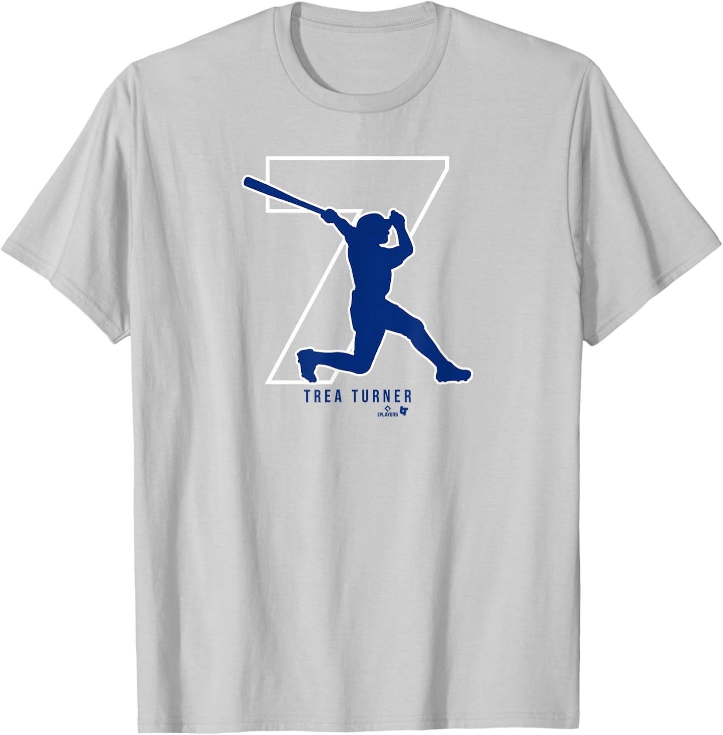 Trea Turner - 7 - Philadelphia Baseball T-Shirt - T-Shirt | Ash