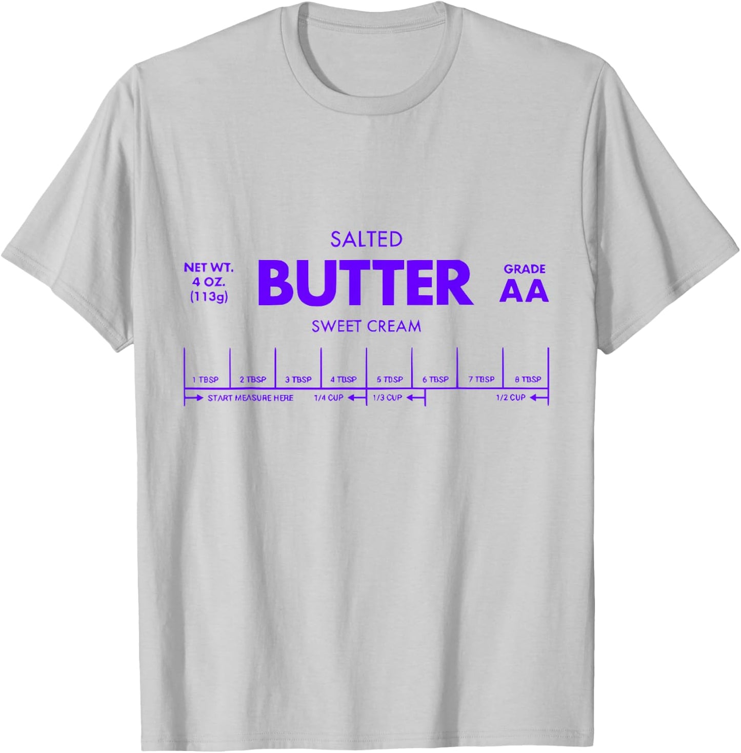 Butter Stick - Funny Salted Butter Baking Gifts T-Shirt - T-Shirt | Ash