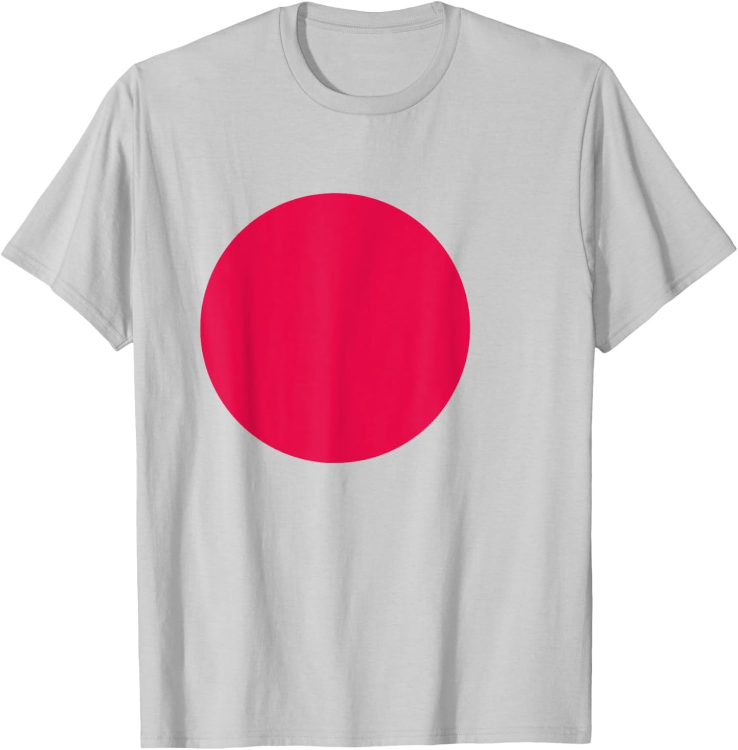 Bangladesh - World Country Flags, Red Circle Geography Lover T-Shirt - T-Shirt | Ash