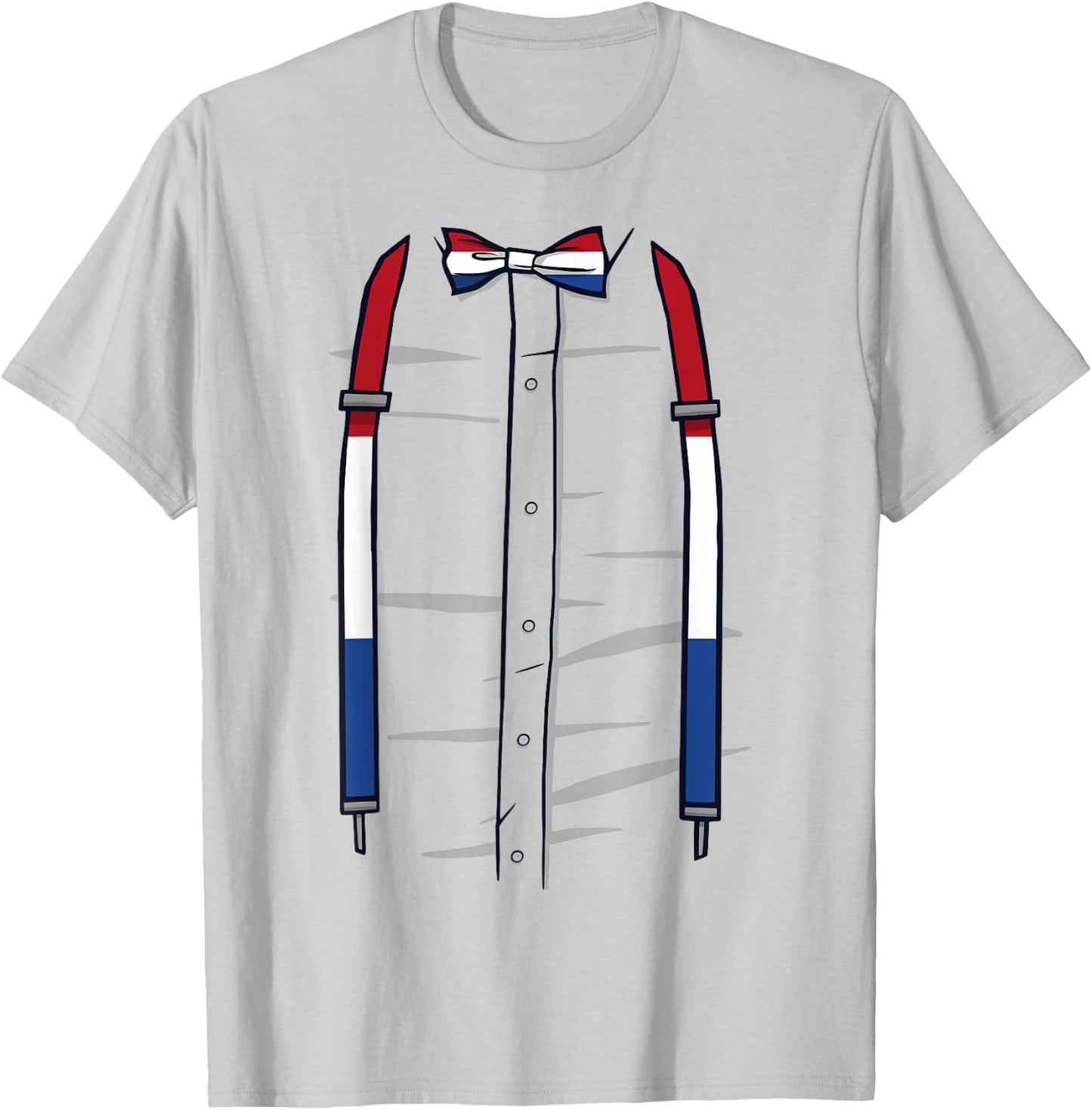 Koningsdag 2024 Kingsday Party Dutch Netherlands Costume T-Shirt - T-Shirt | Ash