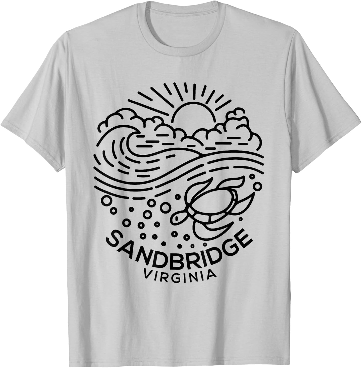 Sandbridge VA T-Shirt - T-Shirt | Ash