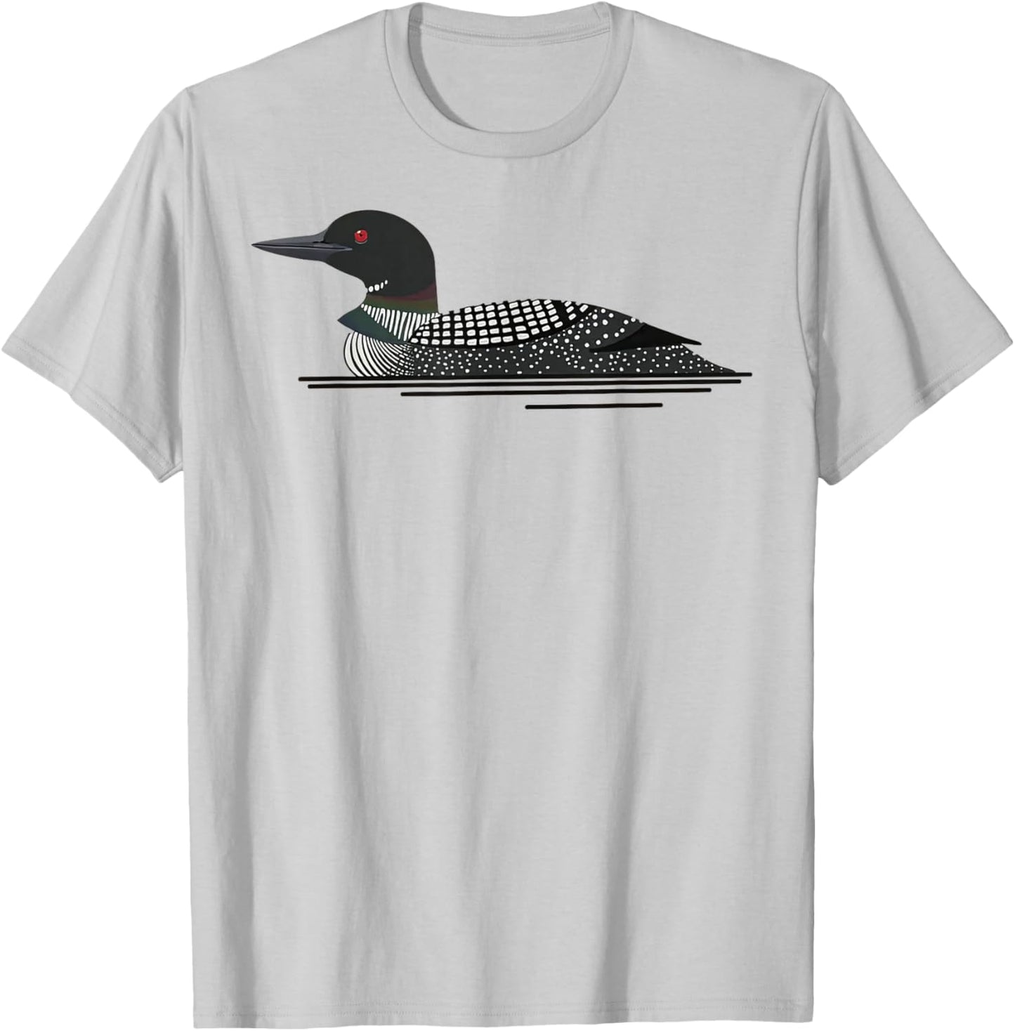 Common Loon T-Shirt - T-Shirt | Ash