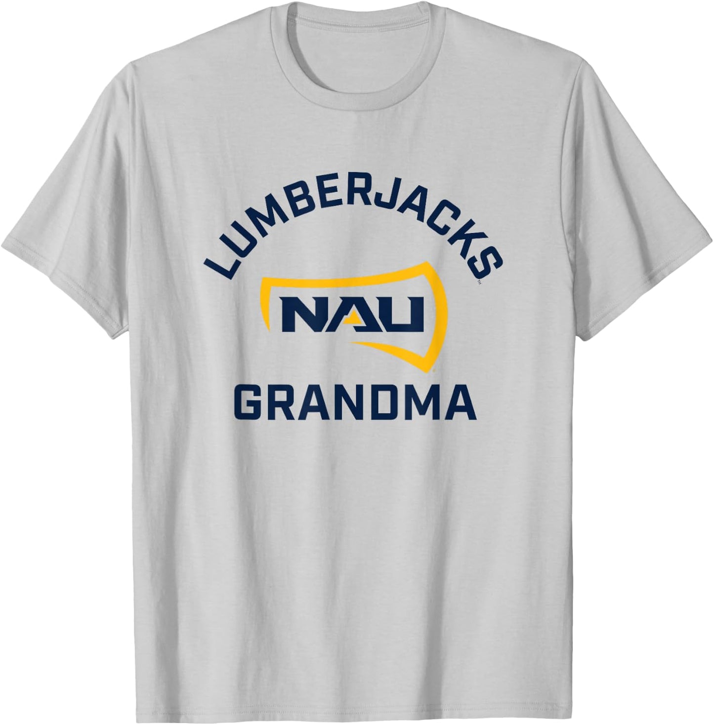 Northern Arizona NAU Lumberjacks Arched Grandma T-Shirt - T-Shirt | Ash