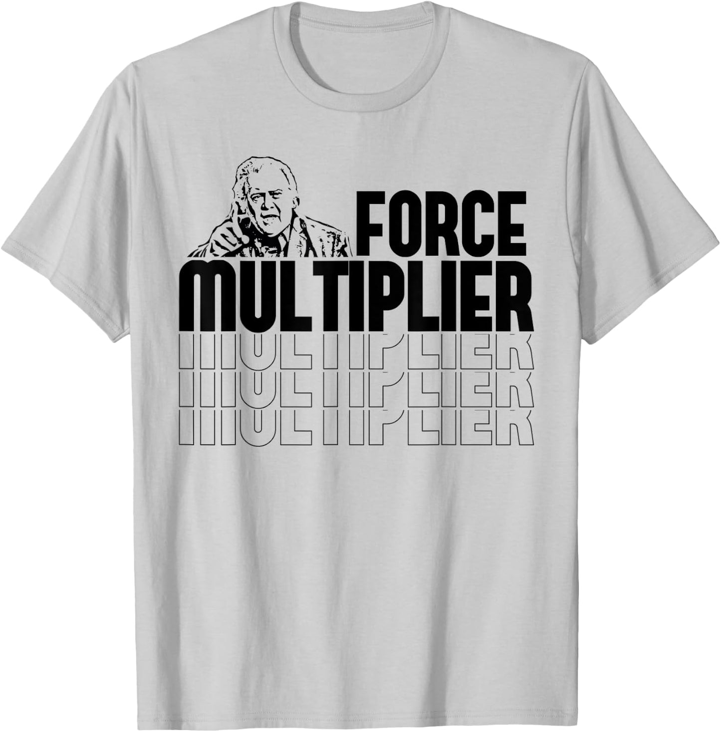 Bannon Force Multiplier Political Gift T-Shirt - T-Shirt | Ash