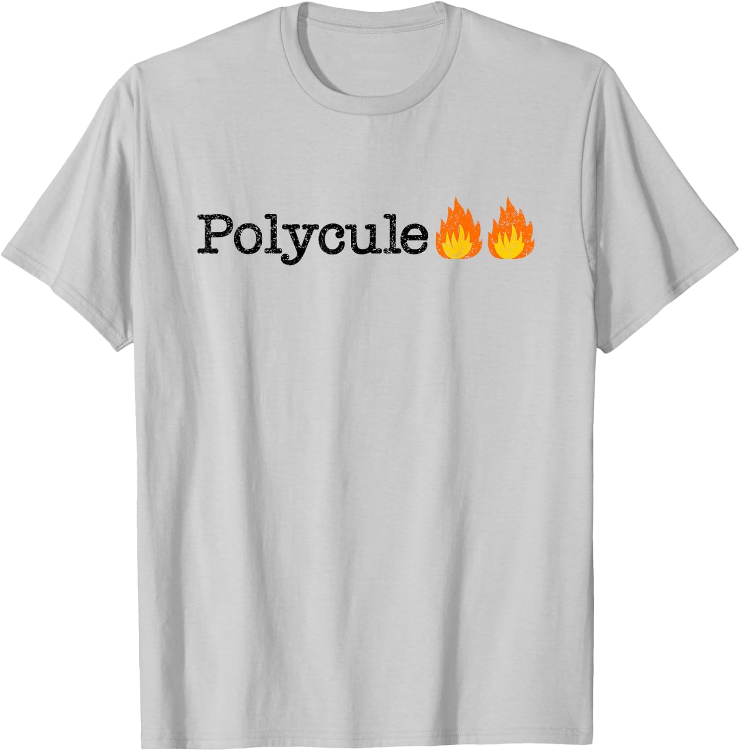 Polycule Fire Polyamorous Fun Meme T-Shirt - T-Shirt | Ash