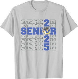 Class of 2025 Volleyball Senior Night T-Shirt - T-Shirt | Ash