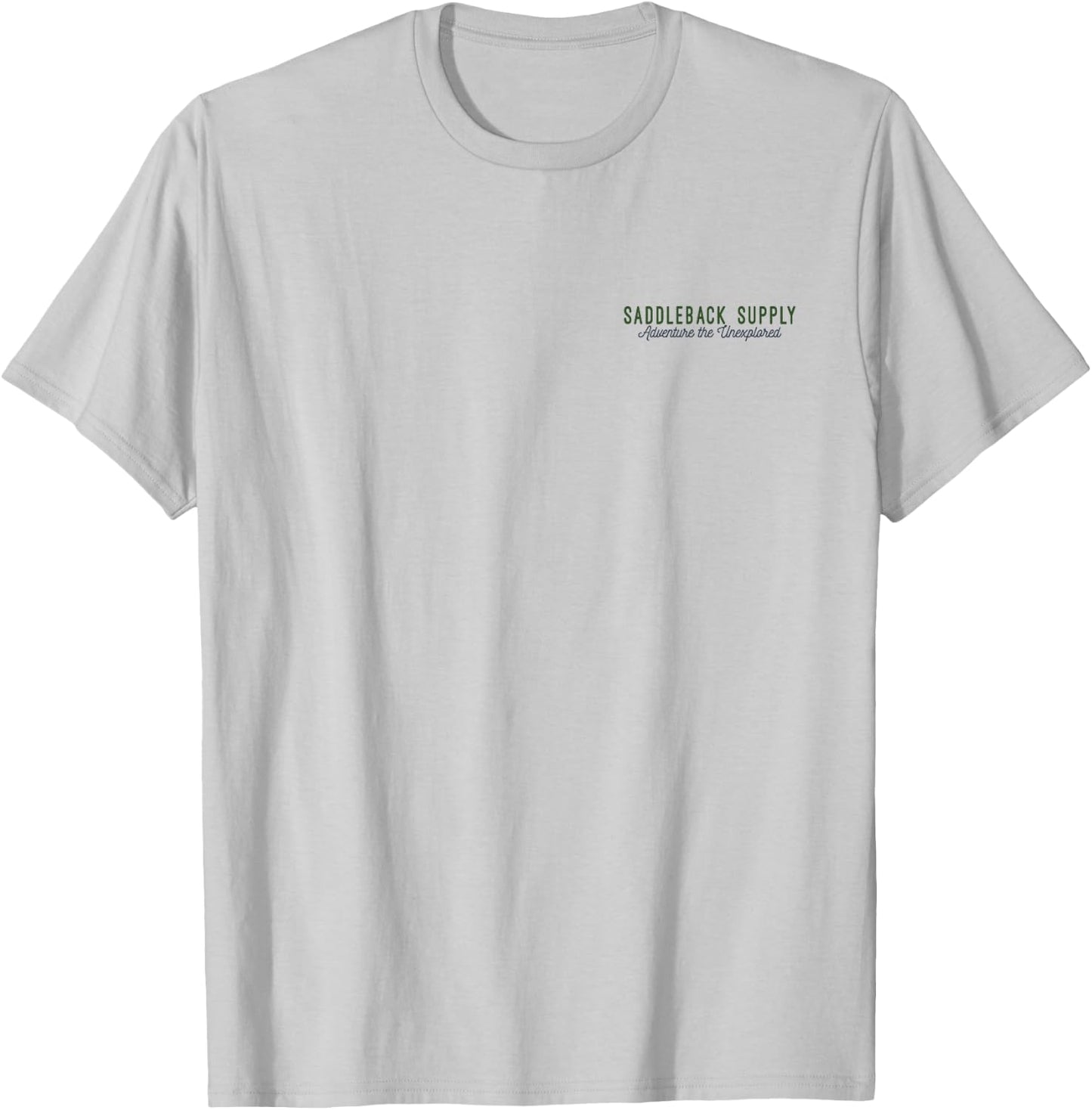 Saddleback Camping Bear Lightweight Graphic T-Shirt - T-Shirt | Ash
