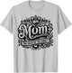 Mom the Heart of the Family Funny Mother's Day Mom T-Shirt - T-Shirt | Ash
