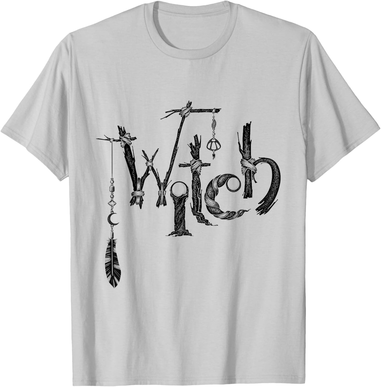 Witchy Occult Wicca Witchcraft Witch T-Shirt - T-Shirt | Ash