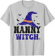 Nanny Witch Halloween Funny Women Matching Group Costume T-Shirt - T-Shirt | Ash