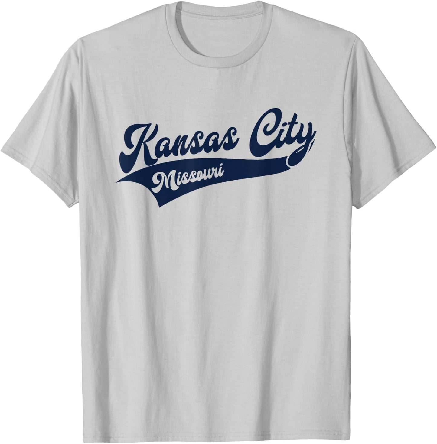 Kansas City - Missouri - Retro / Throwback Design - Classic T-Shirt - T-Shirt | Ash