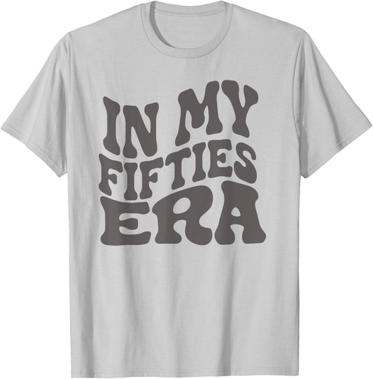 In My Fifties Era Women's Retro Outfit Cute Top T-Shirt - T-Shirt | Ash