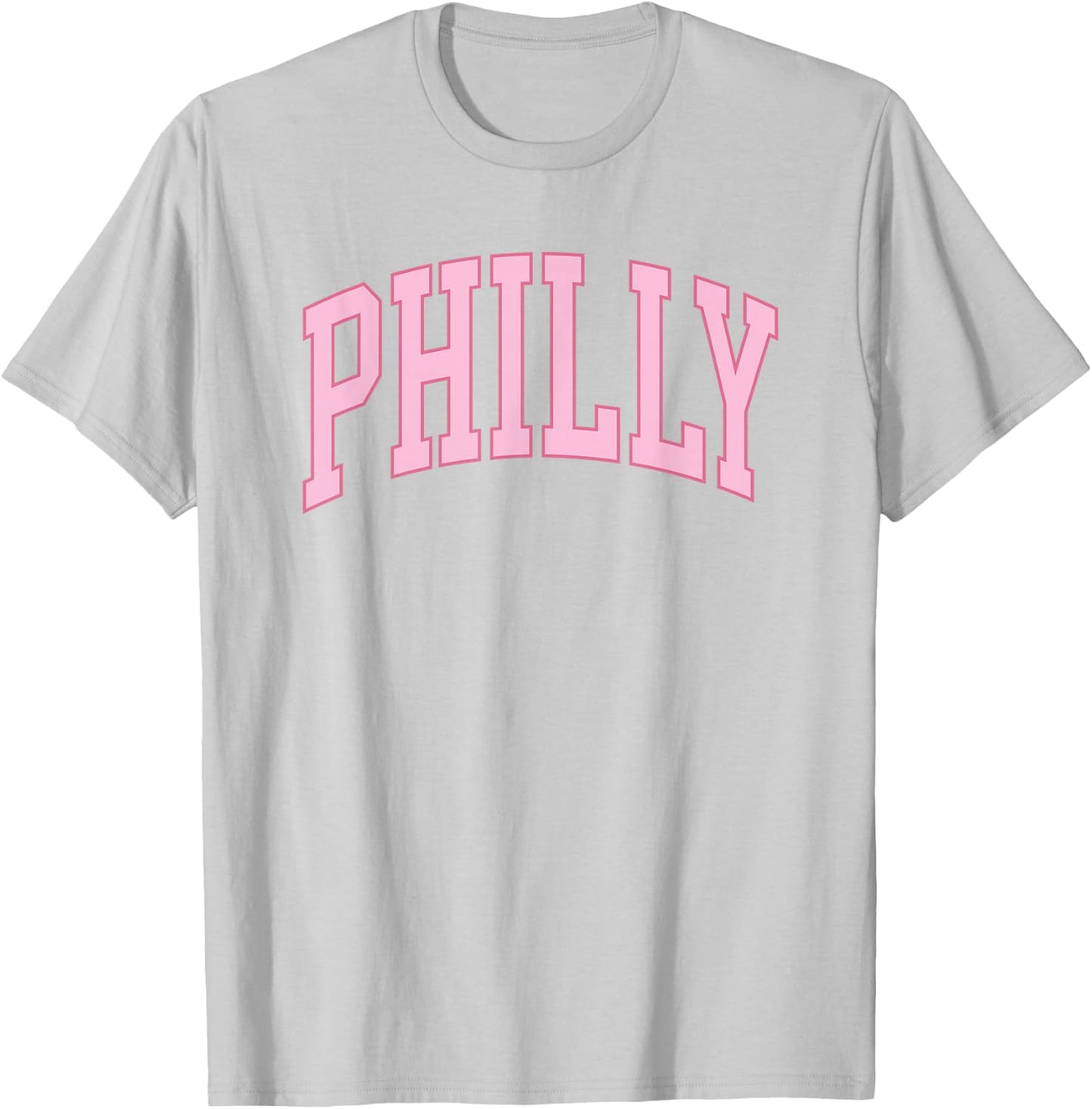 Philly Pink Retro Preppy throwback Philadelphia girls T-Shirt - T-Shirt | Ash
