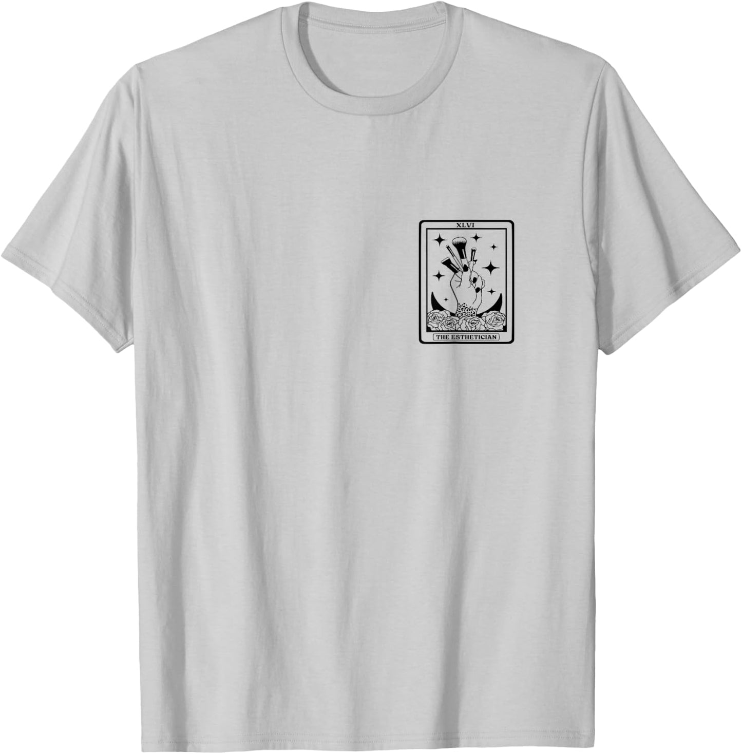 The Esthetician Tarot Card The Esthetician T-Shirt - T-Shirt | Ash