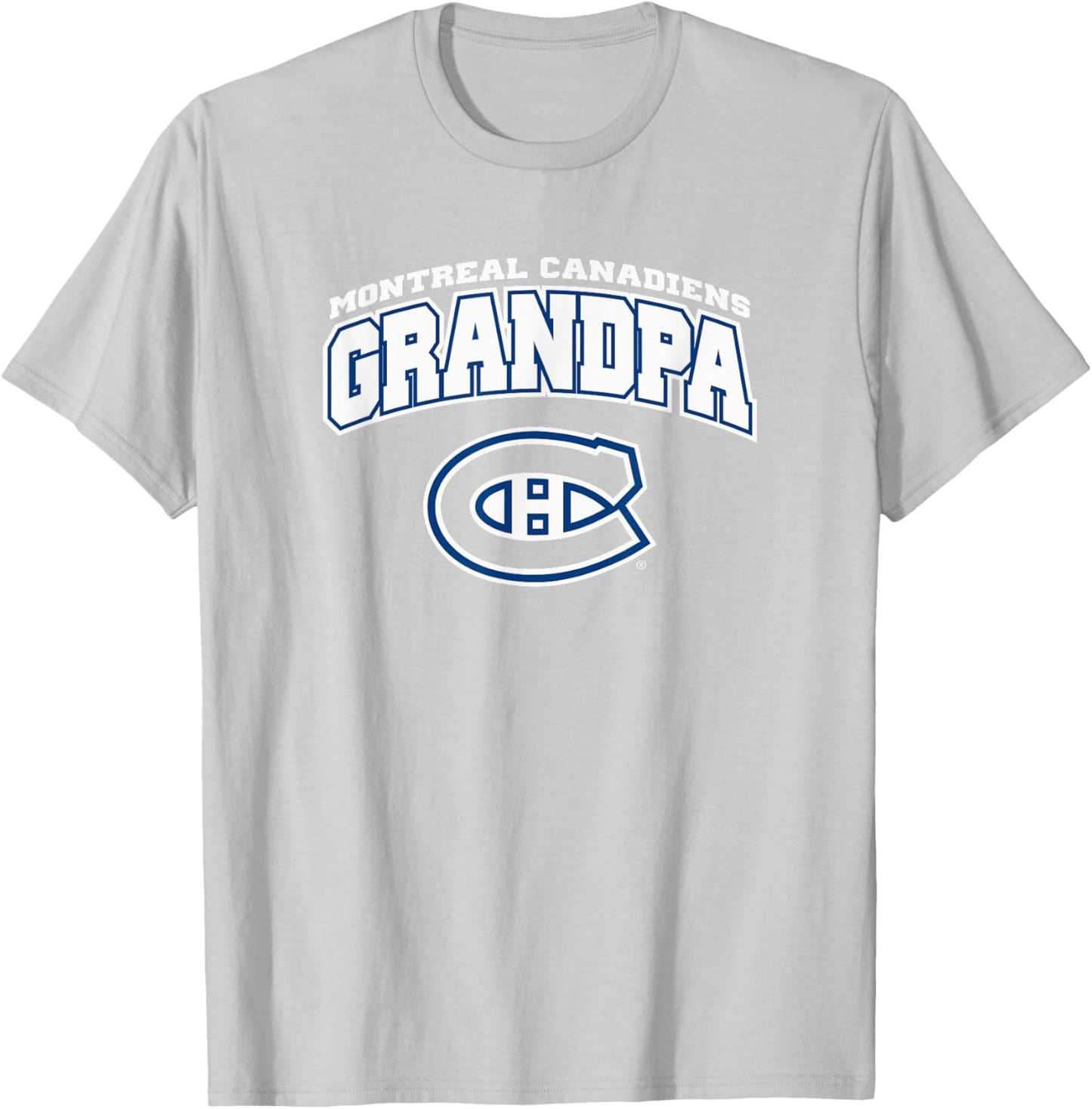 Montreal Canadiens Grandpa Logo Red NHL Officially Licensed T-Shirt - T-Shirt | Ash