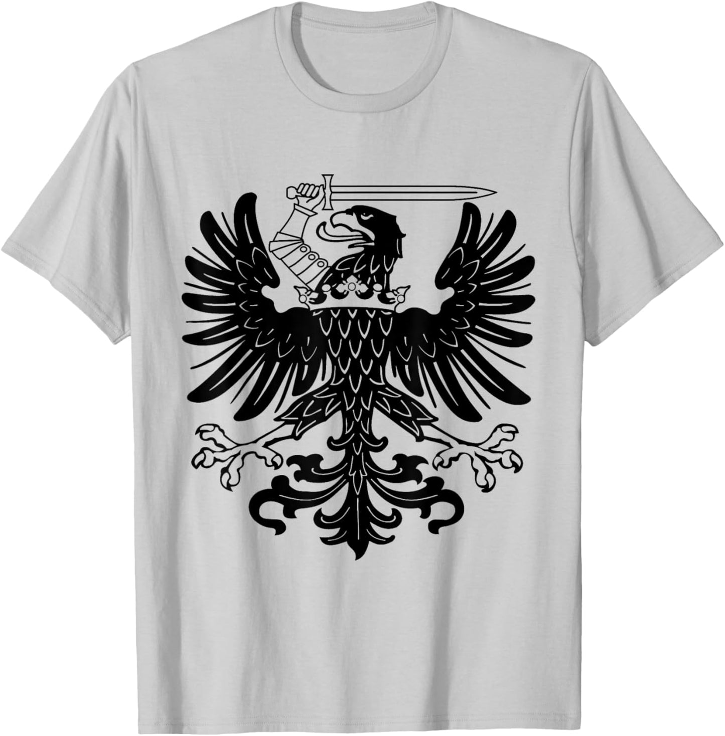 Flag of Prussia Prussian German Germany T-Shirt - T-Shirt | Ash