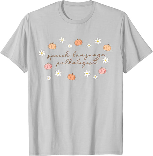 Speech Language Pathologist Halloween Fall Pumpkins SLP