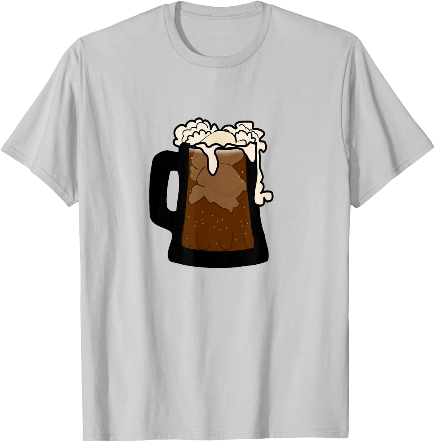 Root Beer Float T-Shirt - T-Shirt | Ash