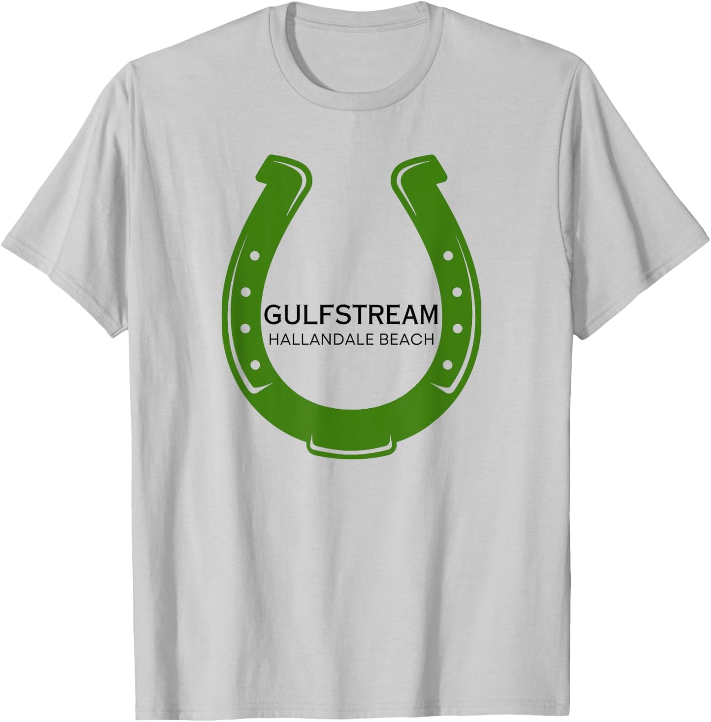 Gulfstream Park Horse Racing Racetrack Horse Racing Course T-Shirt - T-Shirt | Ash