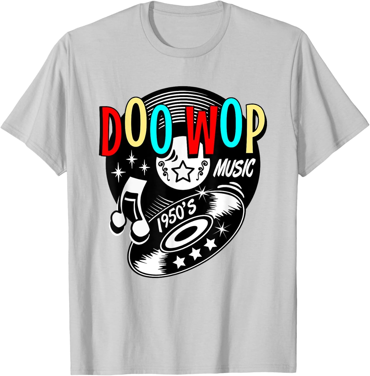50s Sock Hop Clothes Greaser Doo Wop Retro Rockabilly 1950s T-Shirt - T-Shirt | Ash