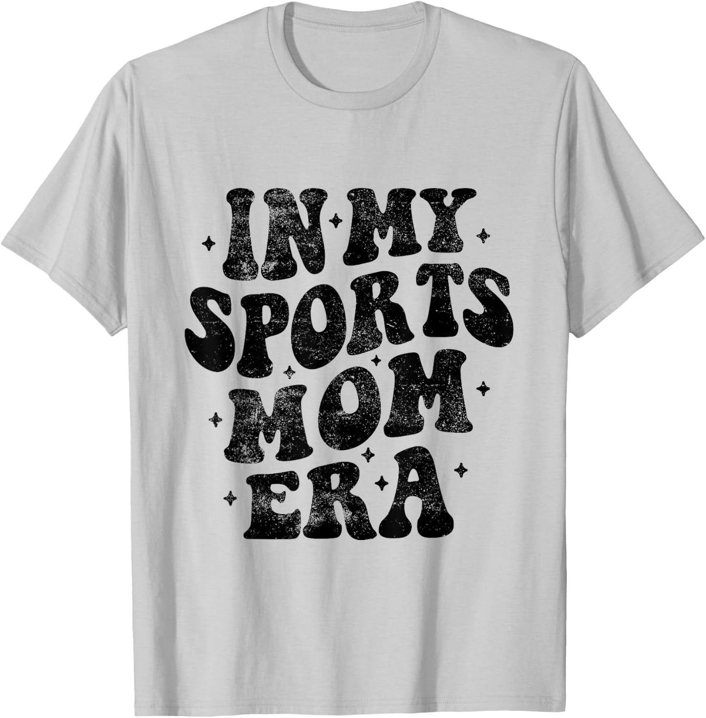 In My Sports Mom Era Funny Mothers Day Sport T-Shirt - T-Shirt | Ash