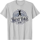 Cool Golf for Dad Best Dad By Par Father's Day Golf T-Shirt - T-Shirt | Ash