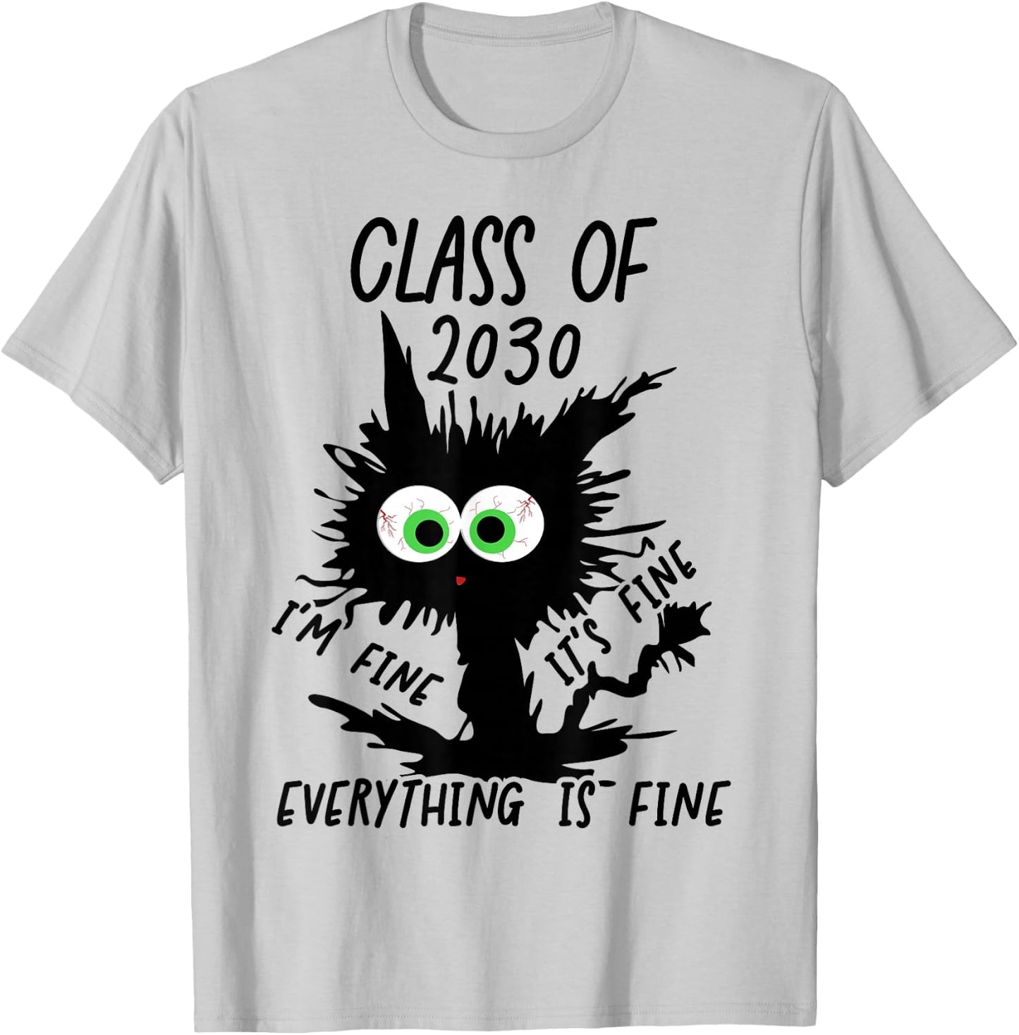 Class Of 2030 T-Shirt - T-Shirt | Ash