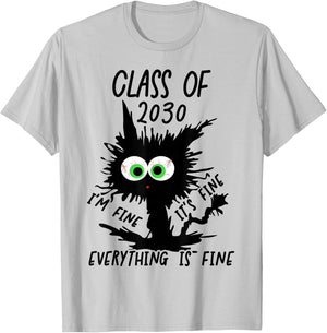 Class Of 2030 T-Shirt - T-Shirt | Ash