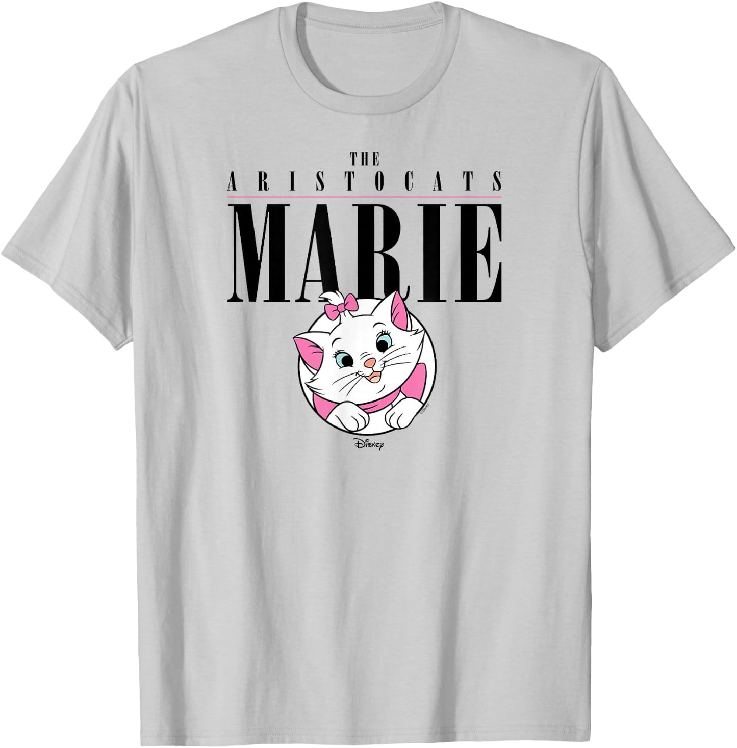 The Aristocats - Marie The Cat Collegiate Style T-Shirt - T-Shirt | Ash