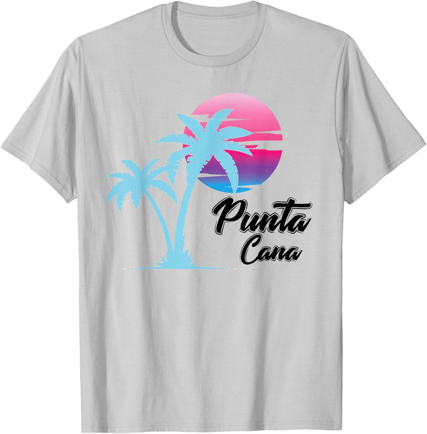 Punta Cana Shirt | Cool Dainty Beach Lovers Gift T-Shirt - T-Shirt | Ash
