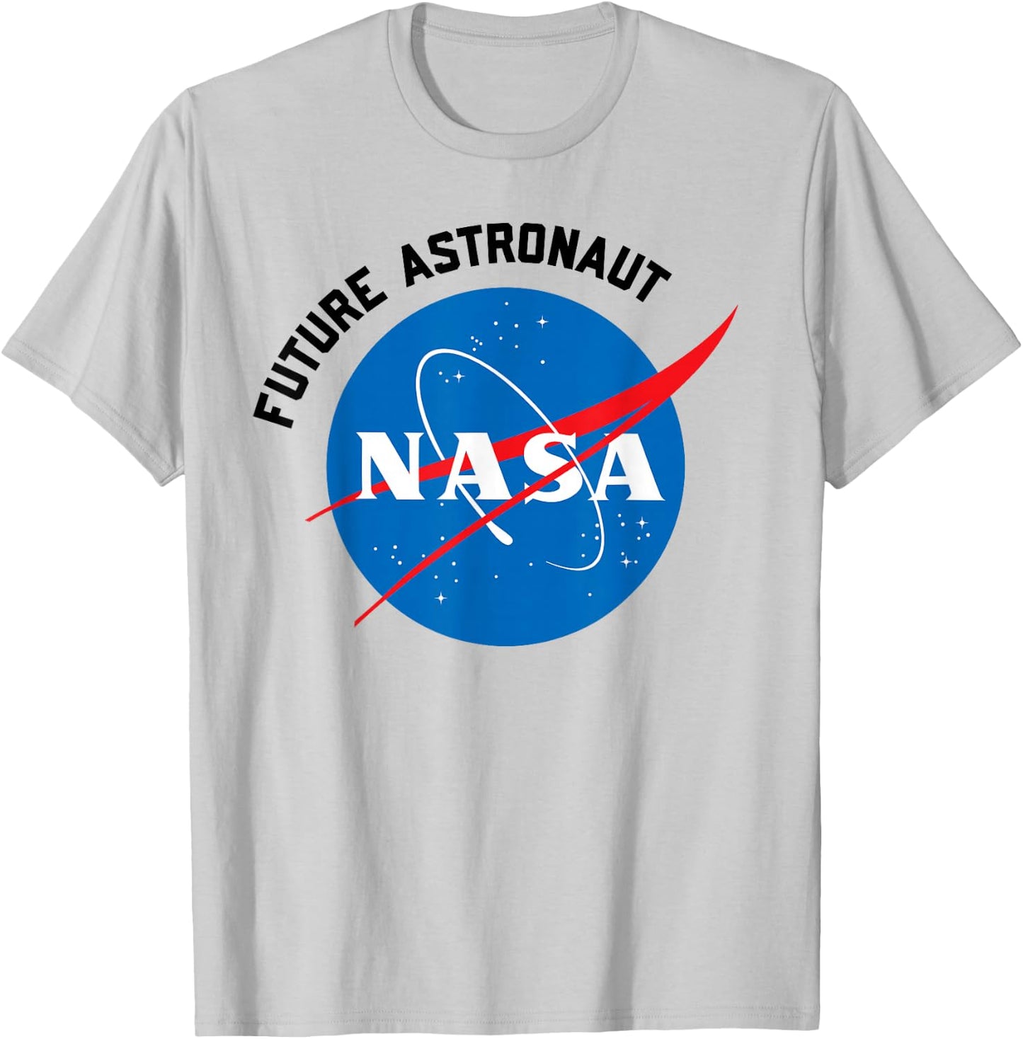 NASA Future Astronaut Space Kids Boys Girls Young Children T-Shirt - T-Shirt | Ash