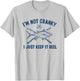 Fishtastic Funny Cranky Fishing Fisherman , Small, Grey T-Shirt - T-Shirt | Ash