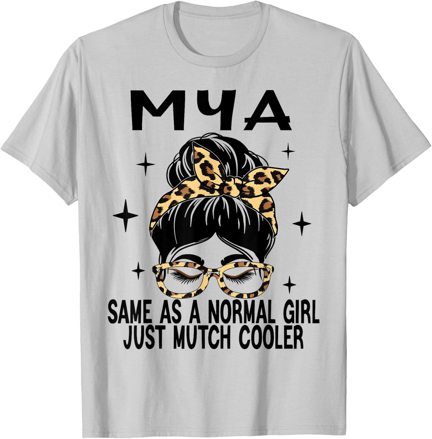 MYA Costume Cute Definition Personalized Name MYA T-Shirt - T-Shirt | Ash