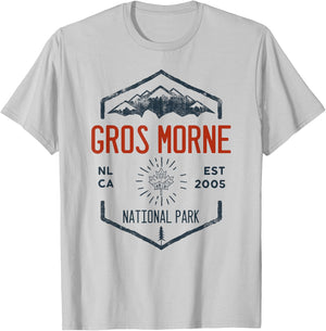 Gros Morne National Park Canada Vintage T-Shirt - T-Shirt | Ash