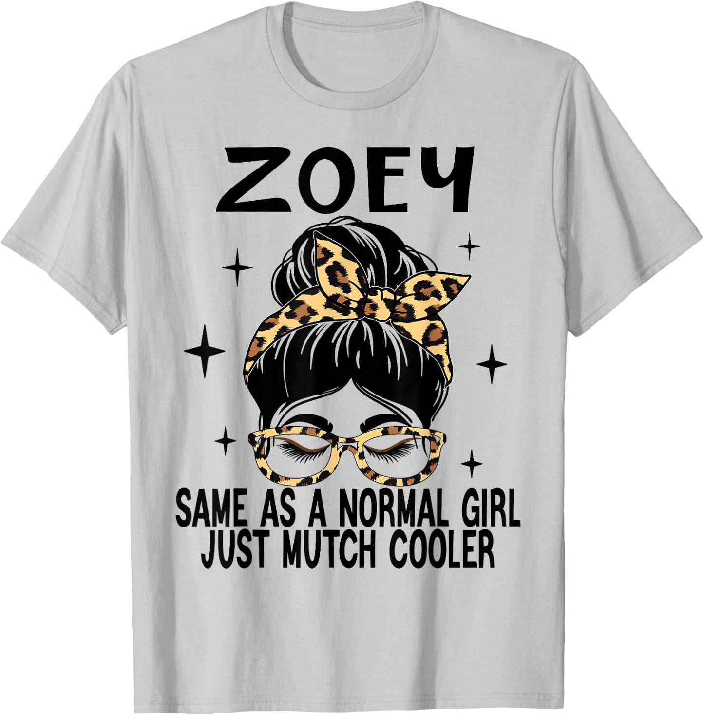 ZOEY Costume Cute Definition Personalized Name ZOEY T-Shirt - T-Shirt | Ash
