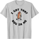 I got that dog in me funny hotdog T-Shirt - T-Shirt | Ash