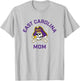 East Carolina University ECU Pirates Arched Mom T-Shirt - T-Shirt | Ash