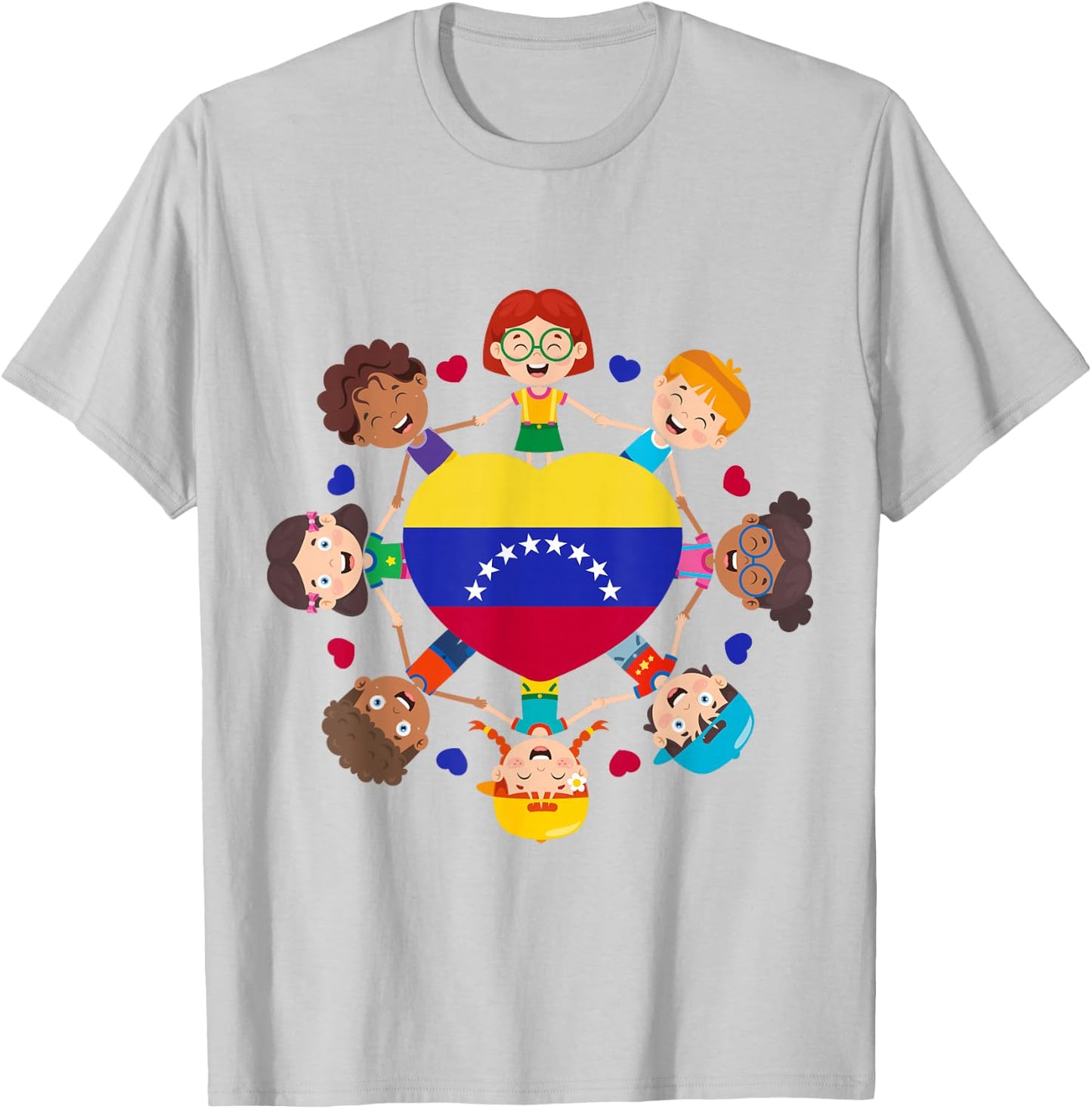 Venezuela Hispanic Heritage Toddler Venezuelan Girl Boy Kids T-Shirt - T-Shirt | Ash