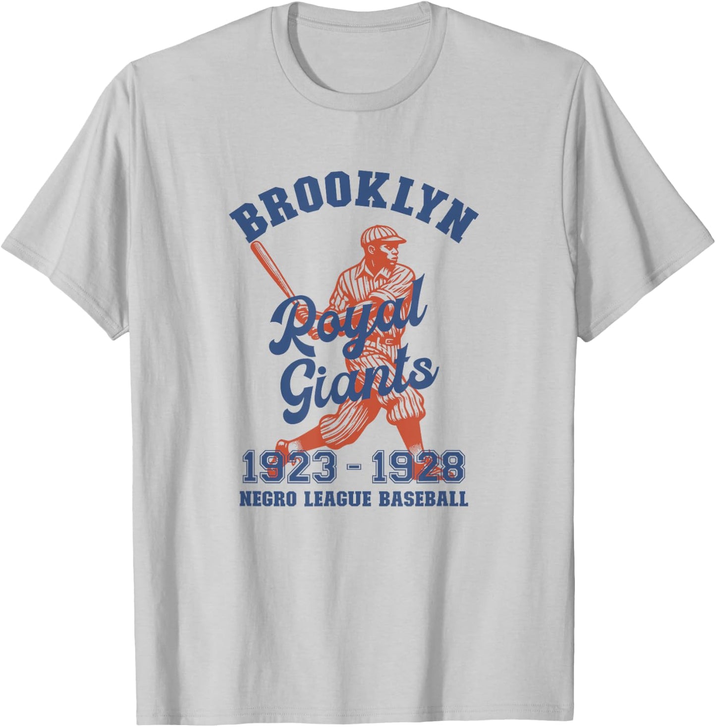 Vintage Negro League Baseball Brooklyn New York T-Shirt - T-Shirt | Ash