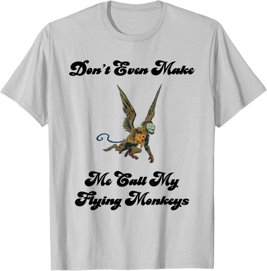 Wizard Flying Monkey Funny T-Shirt - T-Shirt | Ash