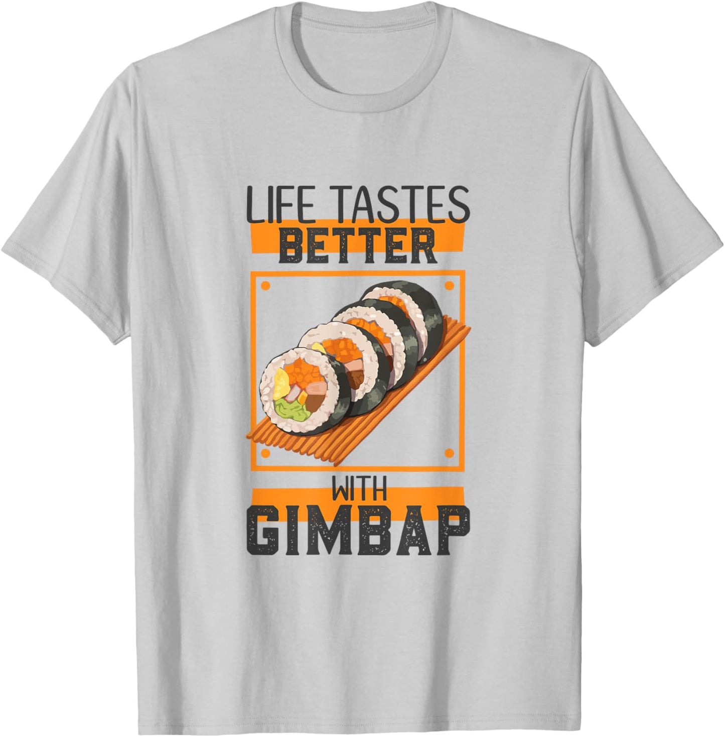 I love Gimbap T-Shirt - T-Shirt | Ash