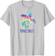 Ponce Inlet Florida Coastal Batik Tie Dye Loggerhead Turtle T-Shirt - T-Shirt | Ash