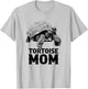 African Sulcata Tortoise mom T-Shirt - T-Shirt | Ash