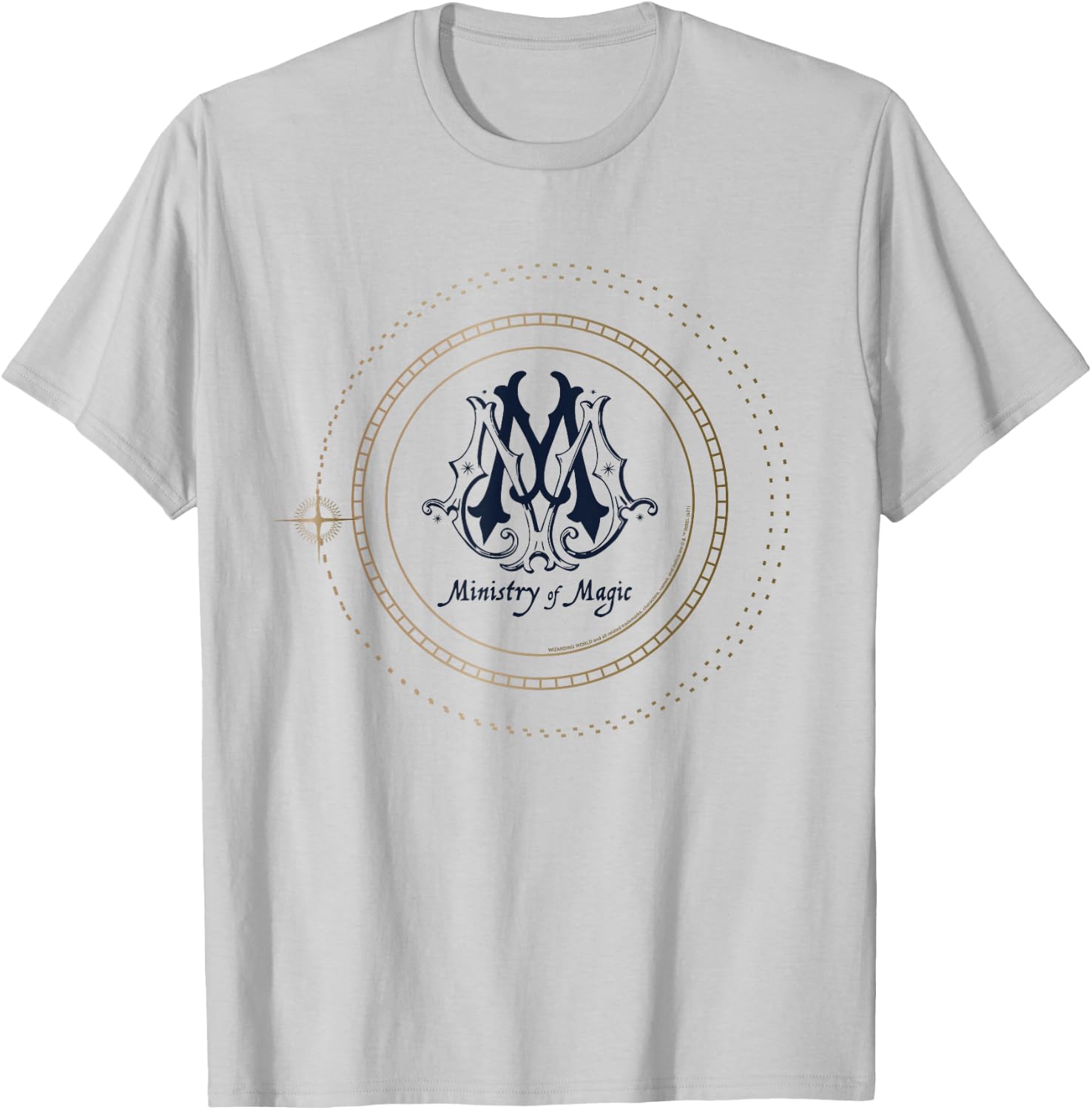 Harry Potter Ministry of Magic Emblem T-Shirt - T-Shirt | Ash