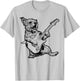 Dog Guitarist Guitar - Border Terrier Dad Mom T-Shirt - T-Shirt | Ash