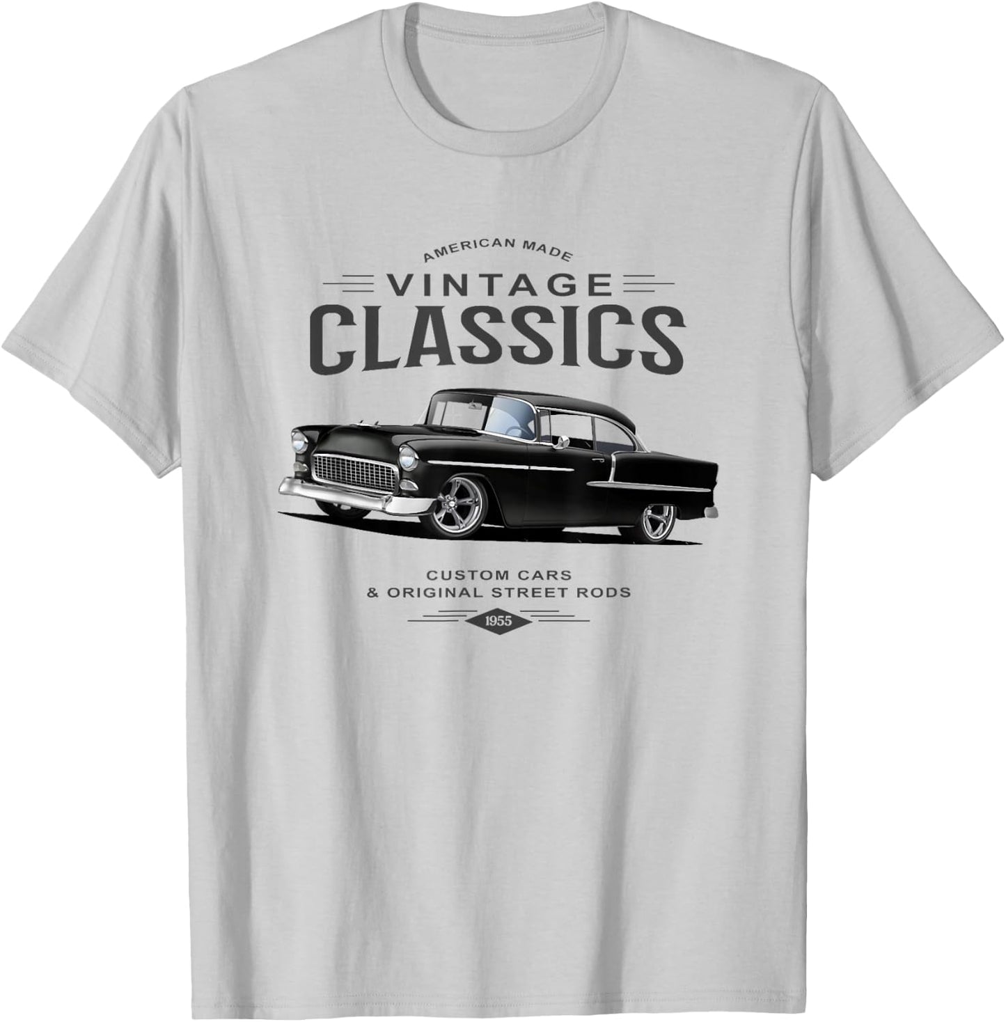 55 Chevys Truck Classic T-Shirt - T-Shirt | Ash