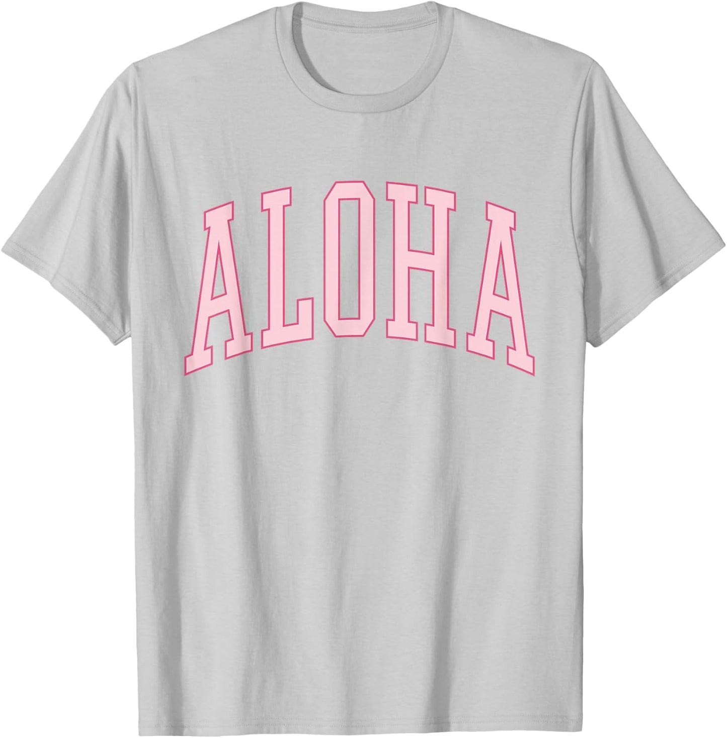 Aloha Hawaii Maui Cute Hawaiian Preppy T-Shirt - T-Shirt | Ash
