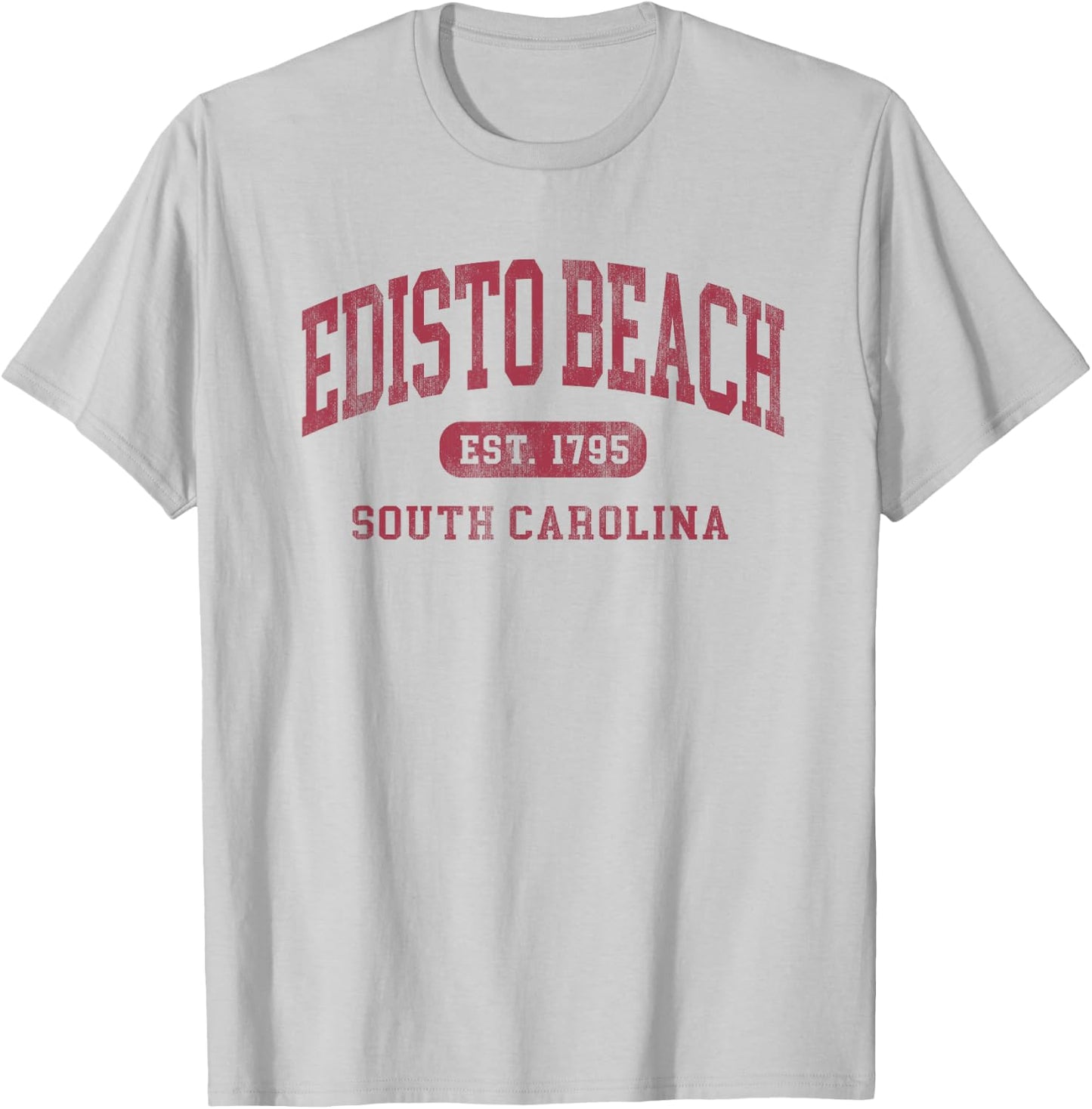Edisto Beach South Carolina Vintage Established T-Shirt - T-Shirt | Ash